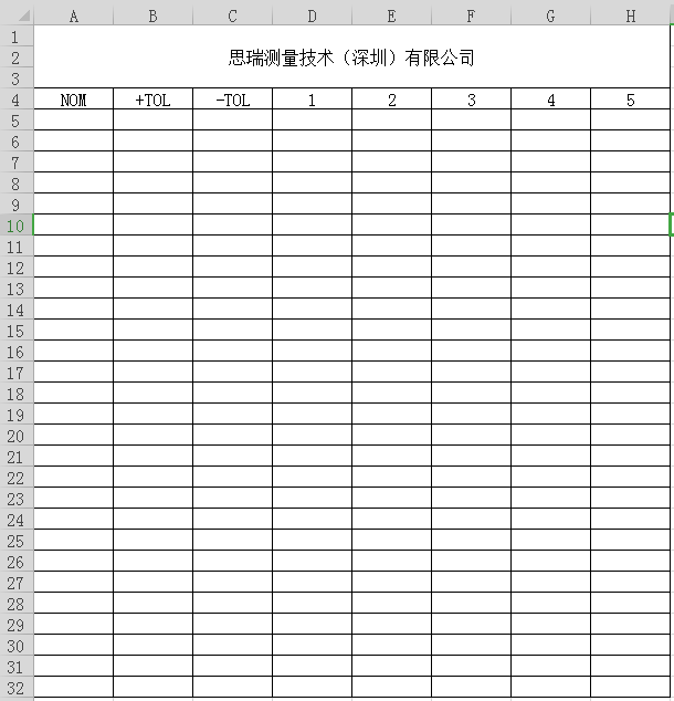 若何高效的输出三坐标Rational软件的excel汇报（上)(图2)