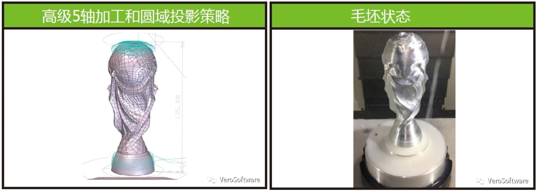 Edgecam选取5轴加工大力神杯(图4)