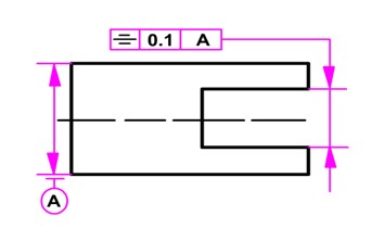 三坐标丈量机若何丈量对称度公差(图1) 三坐标丈量机若何丈量对称度公差(图1)
